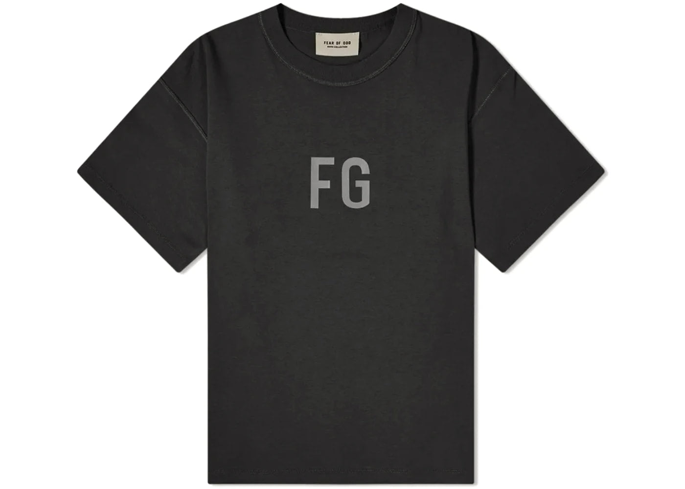 Fear of God Short Sleeve 'FG' 3M Tee Vintage Black