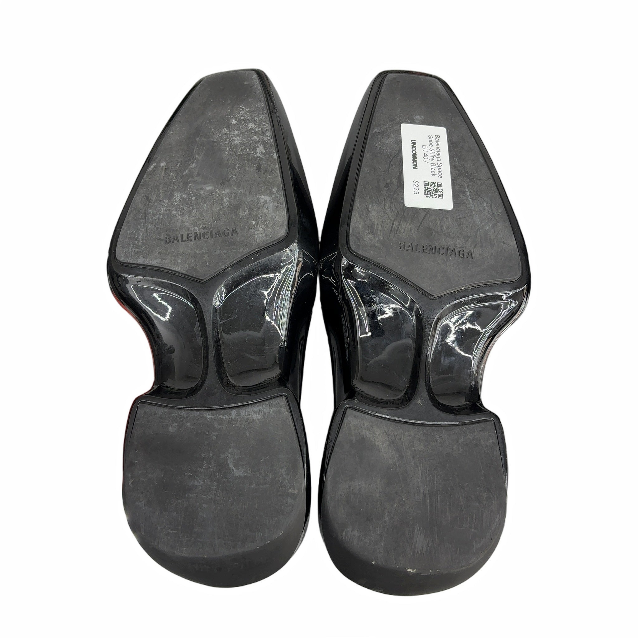 Balenciaga Space Shoe Shiny Black