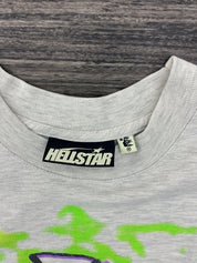 Hellstar Jesus T-Shirt Grey