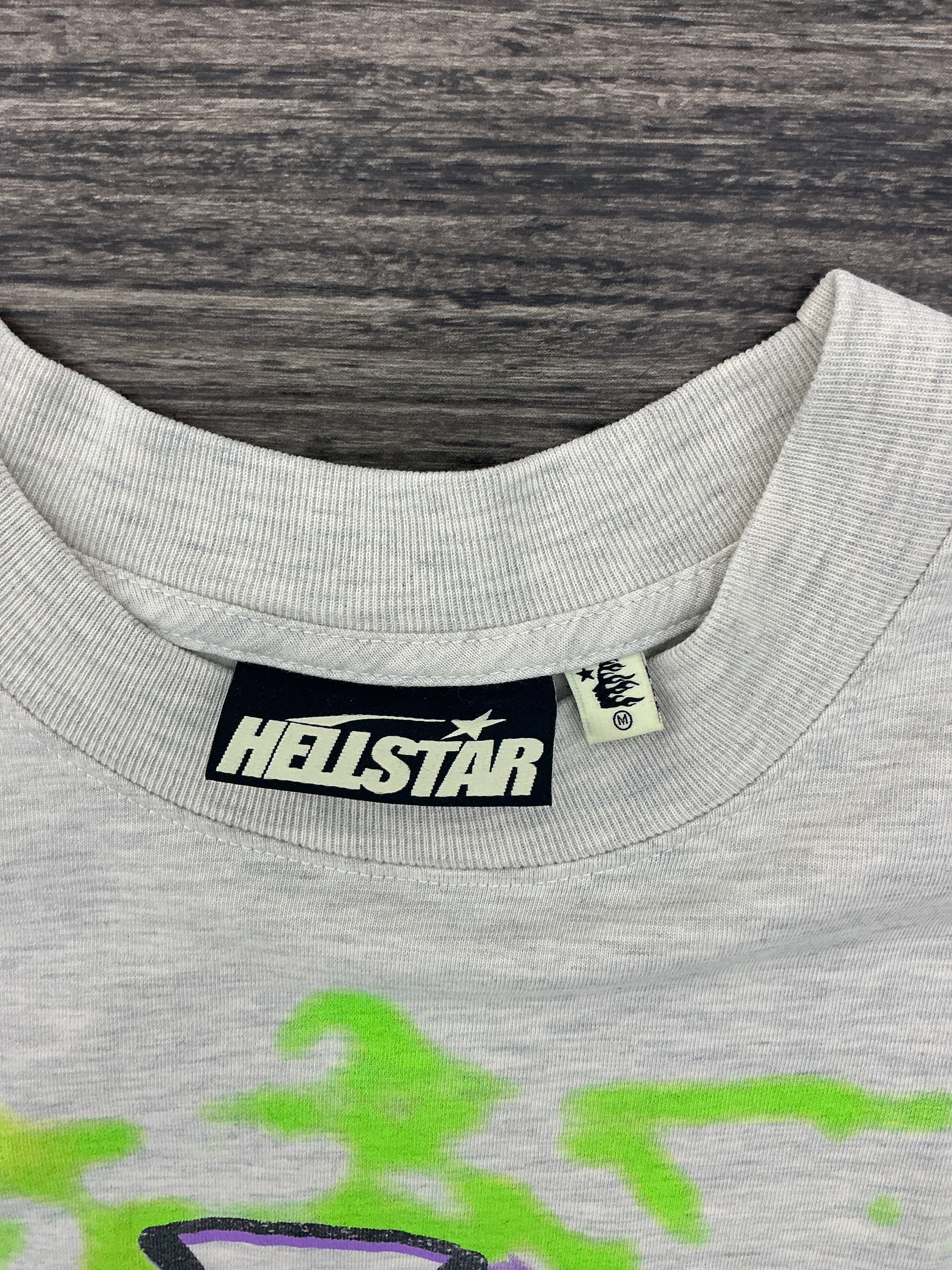 Hellstar Jesus T-Shirt Grey