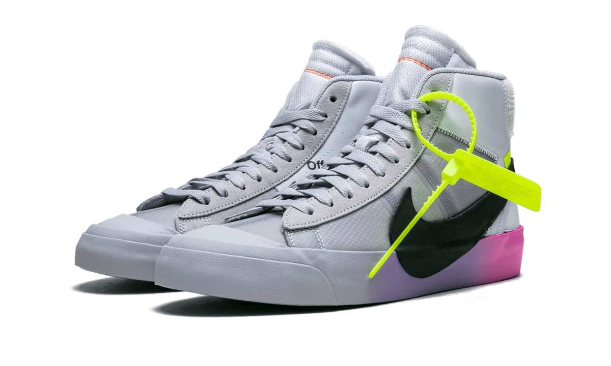 Nike Blazer Mid Off-White Wolf Grey Serena Queen