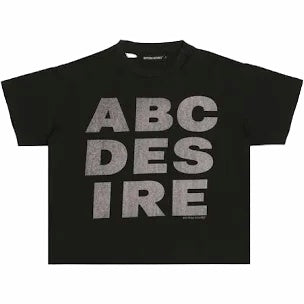 BOTTEGA DESIRES ABC DESIRES TEE BLACK