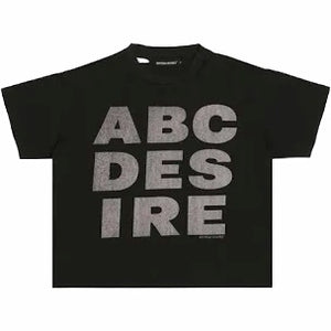 BOTTEGA DESIRES ABC DESIRES TEE BLACK