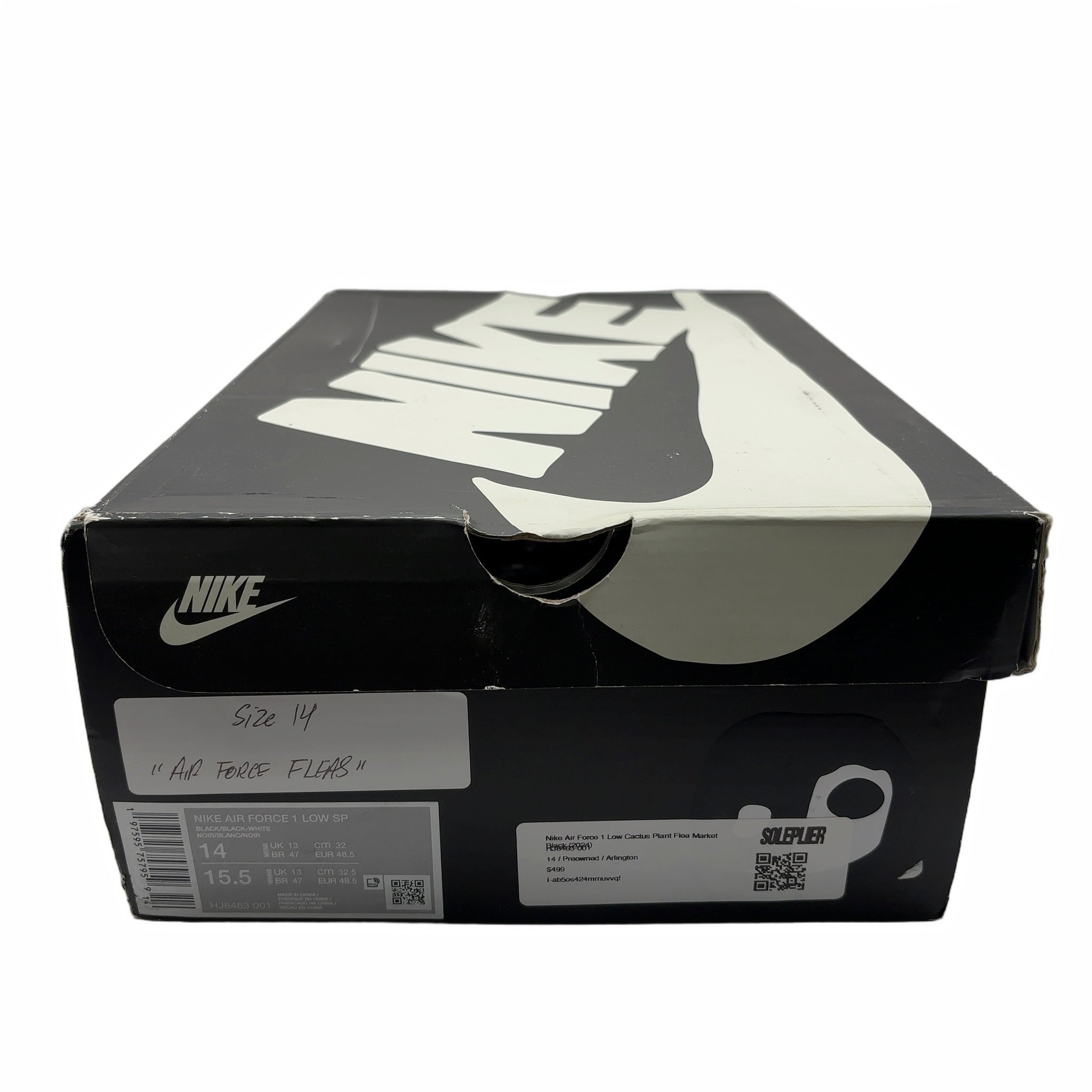 Nike Air Force 1 Low Cactus Plant Flea Market Black (2024)