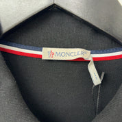 Moncler Logo Polo Shirt Black/Red/White