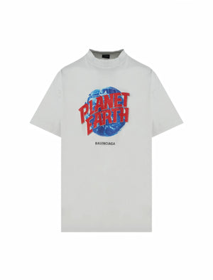 BALENCIAGA PLANET EARTH T-SHIRT