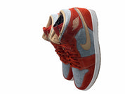Jordan 1 Mid Denim Red
