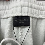 Balenciaga White Sweatpants 