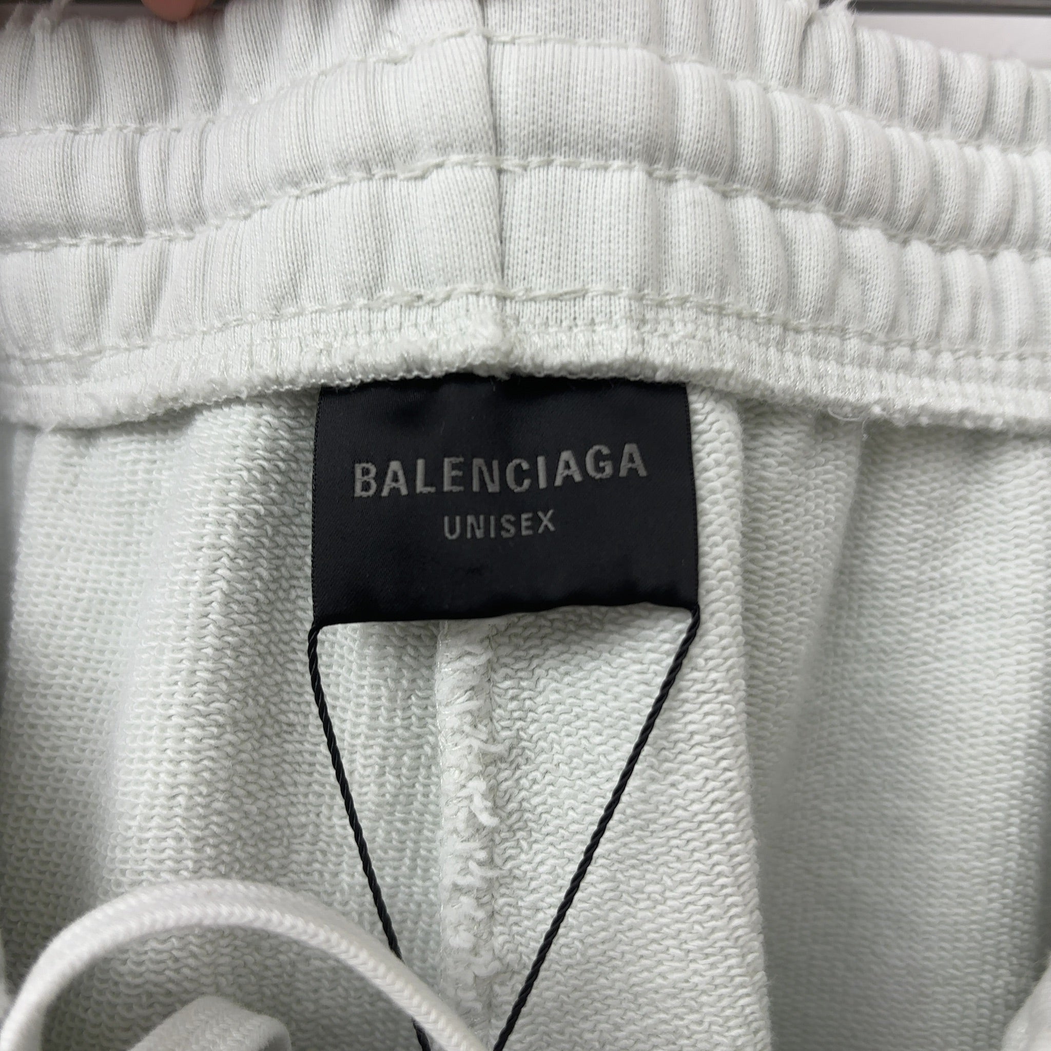 Balenciaga White Sweatpants 