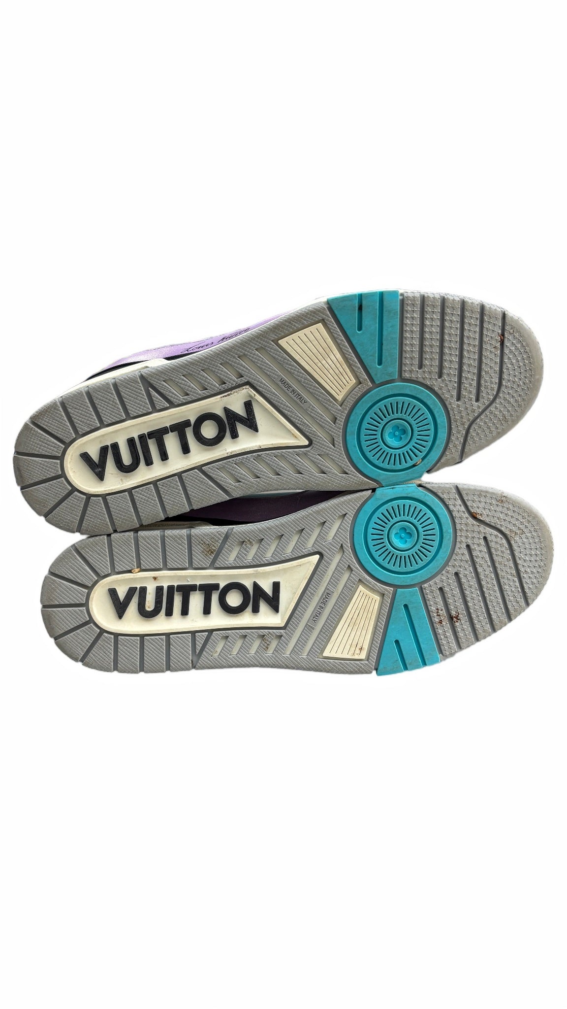 Louis Vuitton LV Trainer Blue Purple