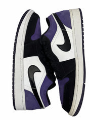 Jordan 1 Low Court Purple