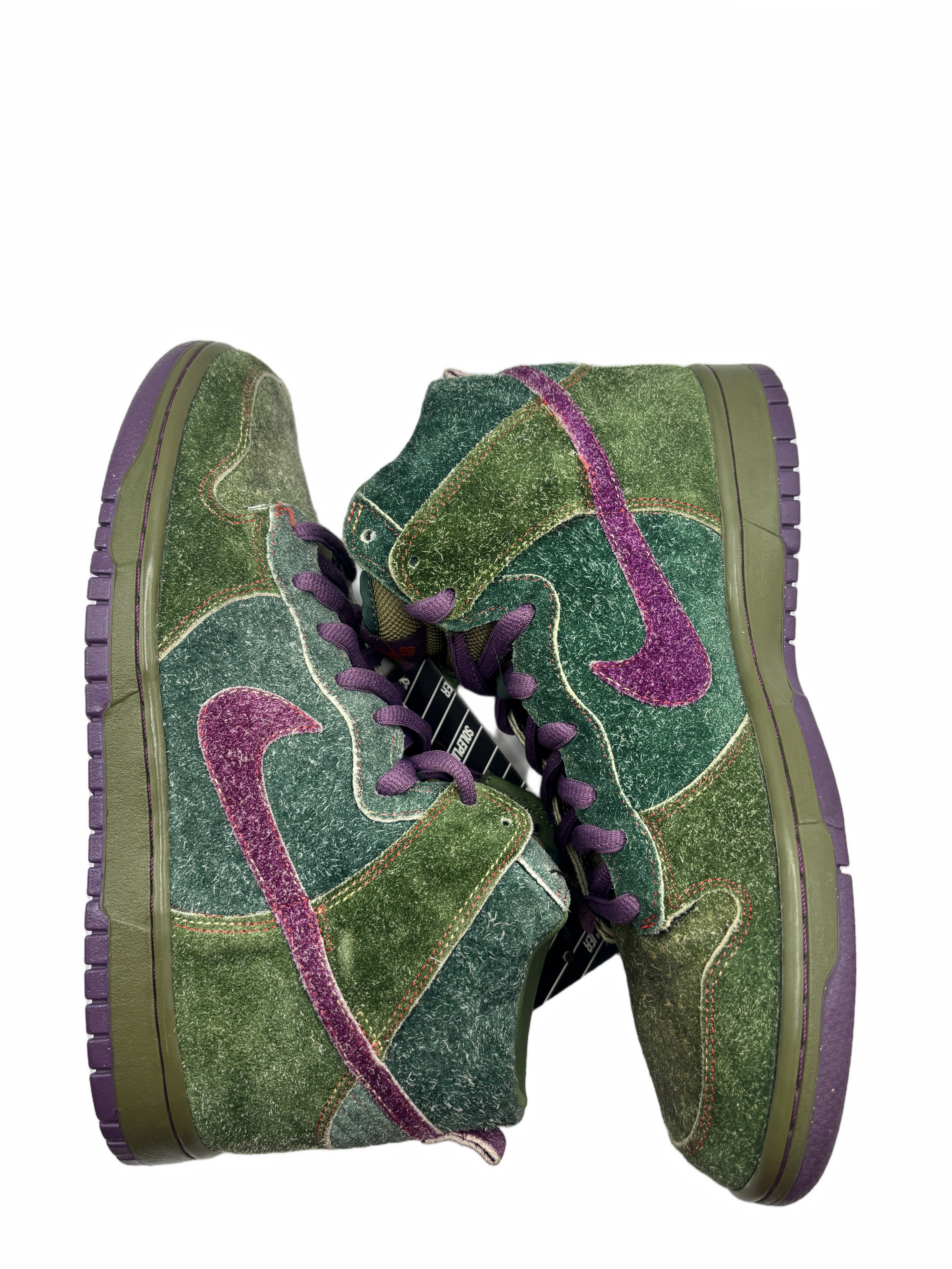 Nike SB Dunk High Skunk 420