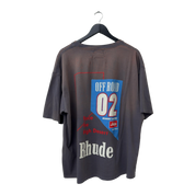 Rhude 2 Tee Grey