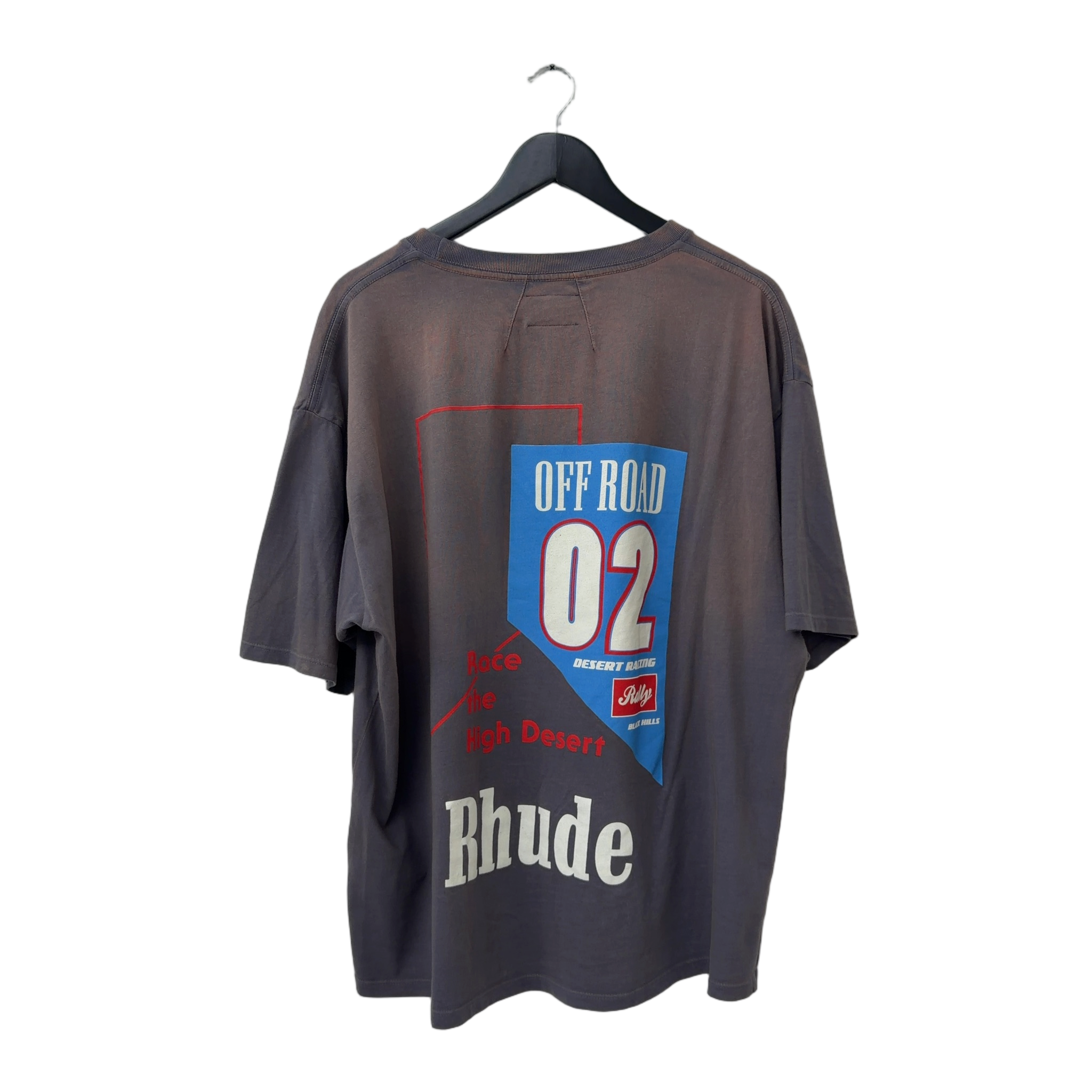 Rhude 2 Tee Grey