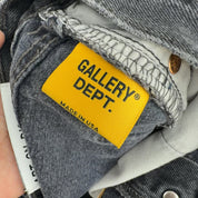 Gallery Dept. Studded LA Flare Denim Jeans Black