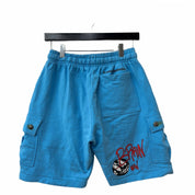 Chrome Hearts x Matty Boy Shorts Blue