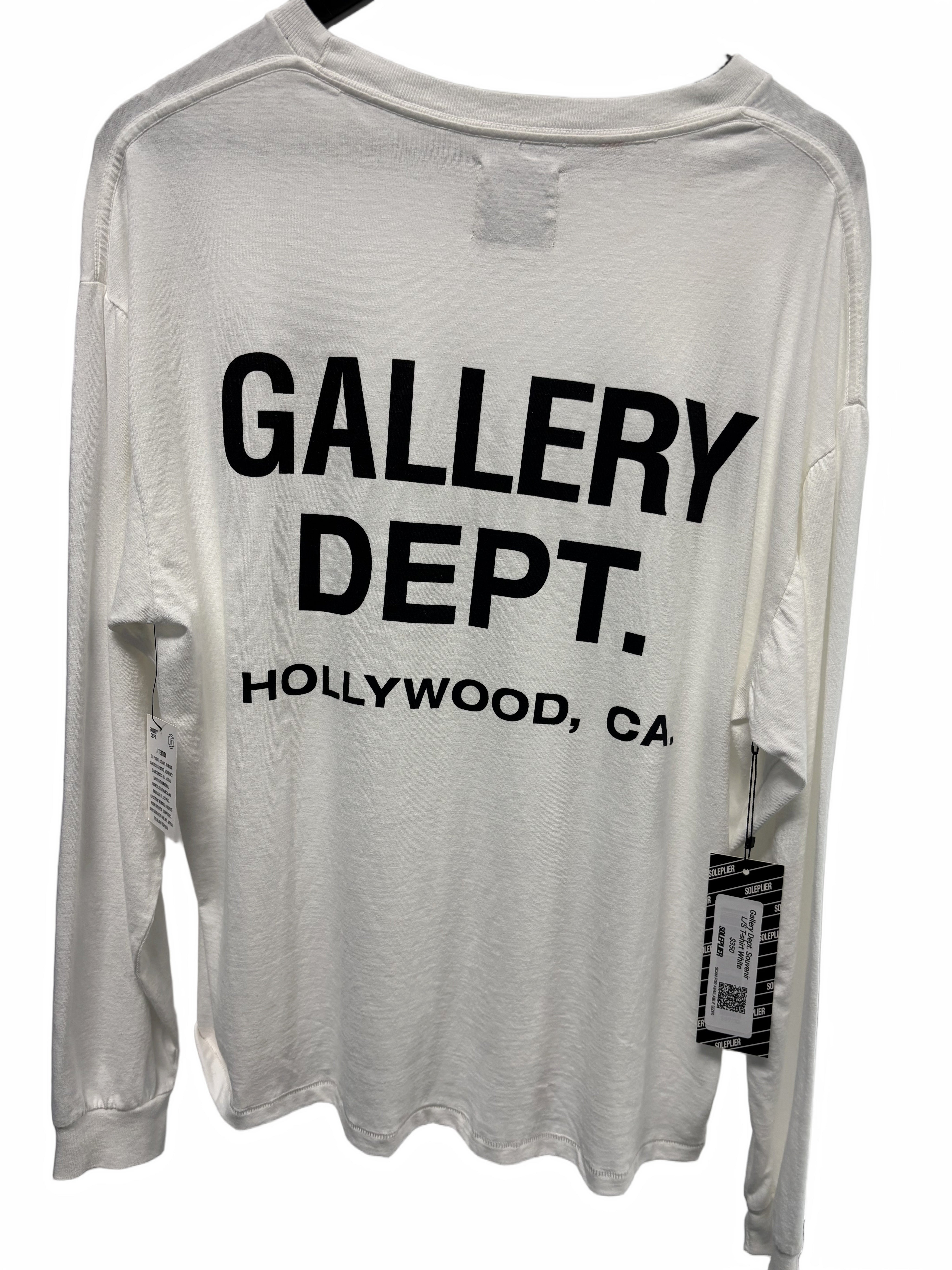 Gallery Dept. Souvenir L/S T-shirt White