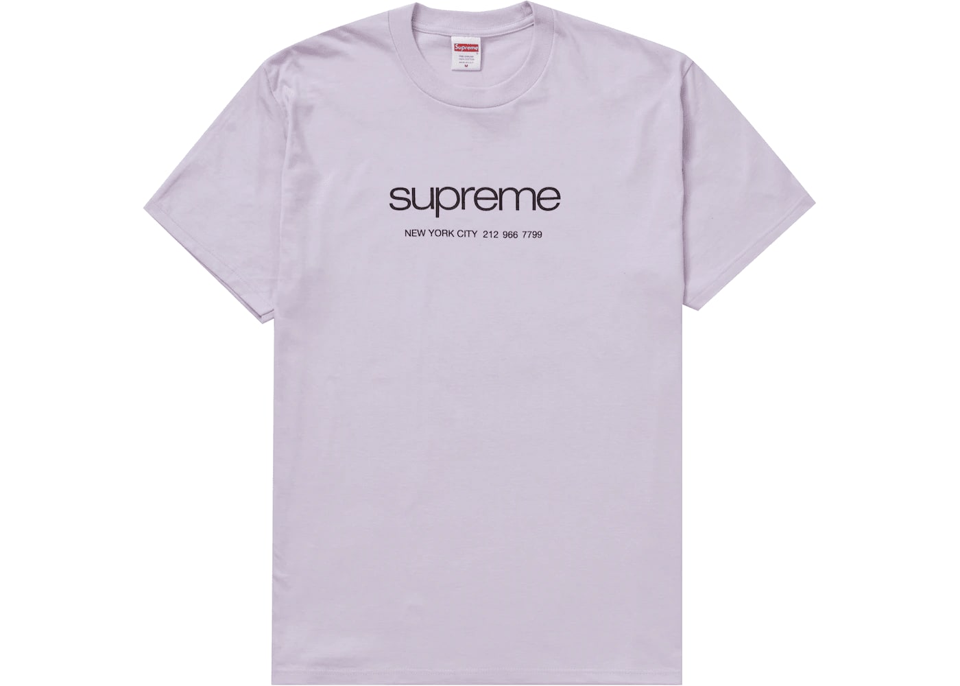 Supreme Shop Tee Light Purple