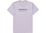 Supreme Shop Tee Light Purple