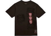 Travis Scott x Mitchell & Ness Houston Cougars Seal T-Shirt Brown