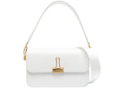 OFF-WHITE Plain Binder M Shoulder Bag White