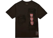 Travis Scott x Mitchell & Ness Houston Cougars Seal T-Shirt Brown