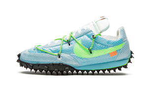 Nike Waffle Racer Off-White Vivid Sky (Women's)