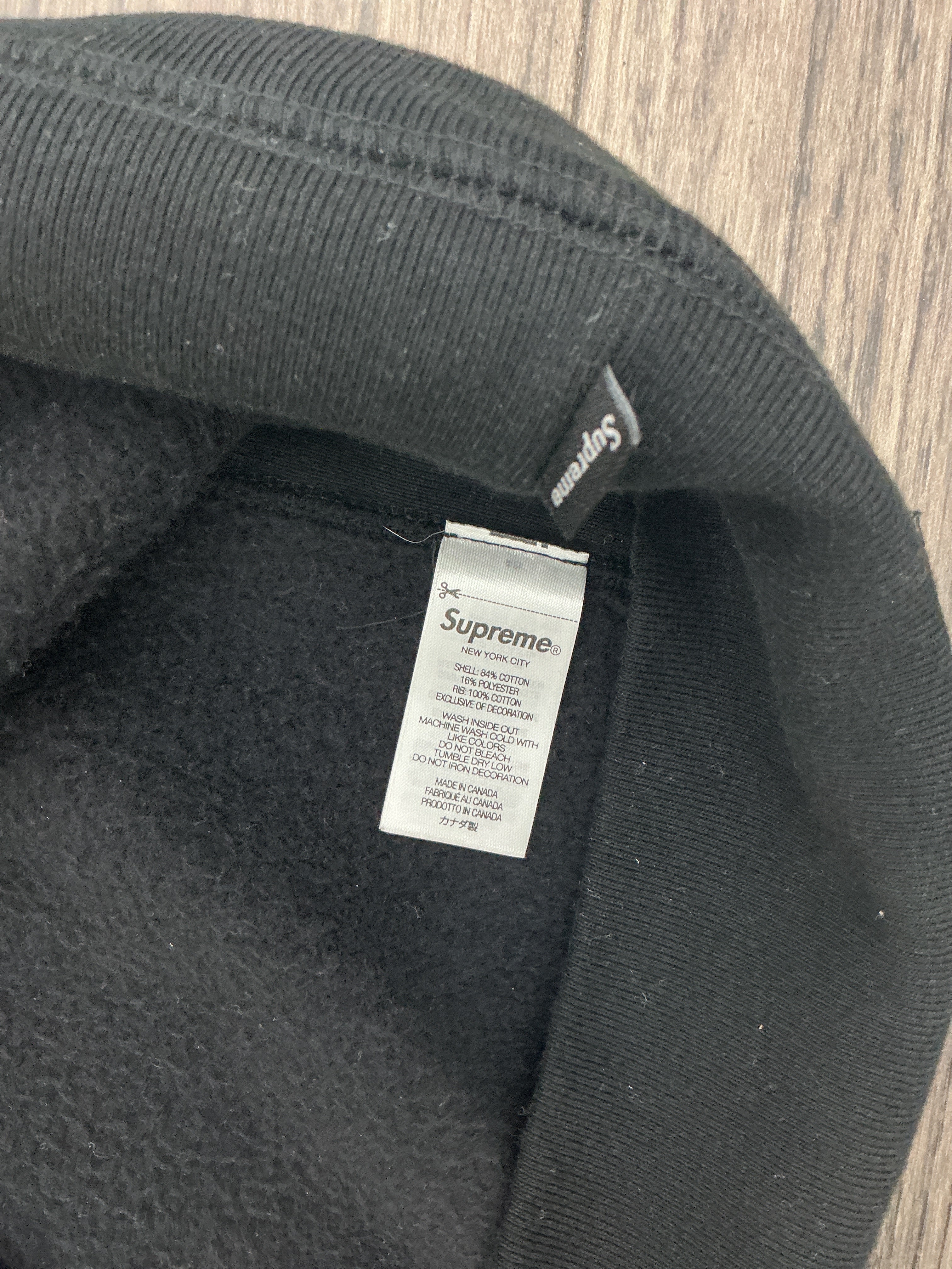 Supreme Box Logo Hooded Sweatshirt (FW25) Black
