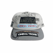 Play Hollywood Cinema America Grey Hat Cap