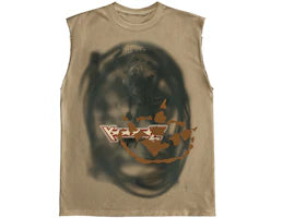 Travis Scott Cactus Jack Sprayed Muscle Tank Multicolor
