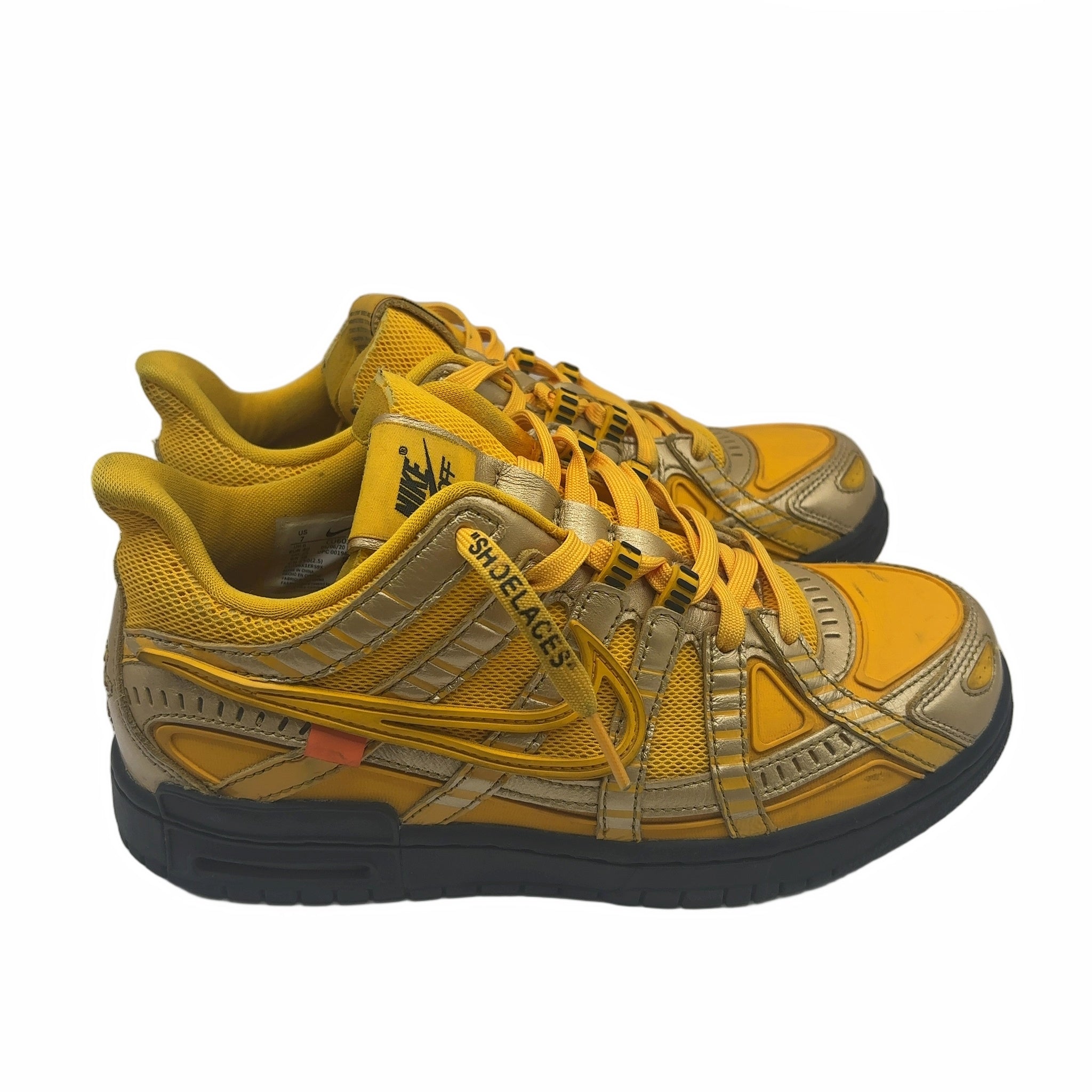 Nike Air Rubber Dunk Off-White University Gold