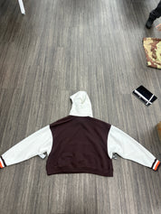Jordan x Maison Chateau Rouge Women's Fleece Top Hoodie Brown