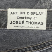Gallery Dept. Studded LA Flare Denim Jeans Black