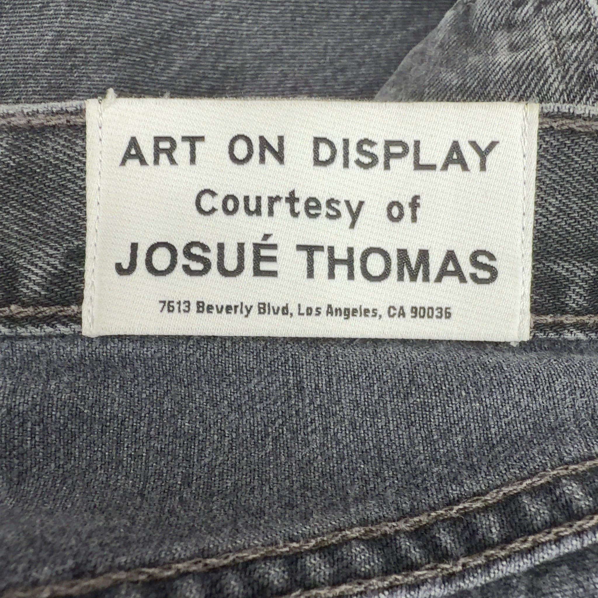 Gallery Dept. Studded LA Flare Denim Jeans Black