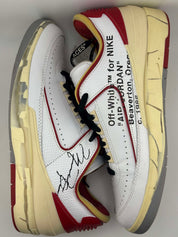 Jordan 2 Retro Low SP Off-White White Red