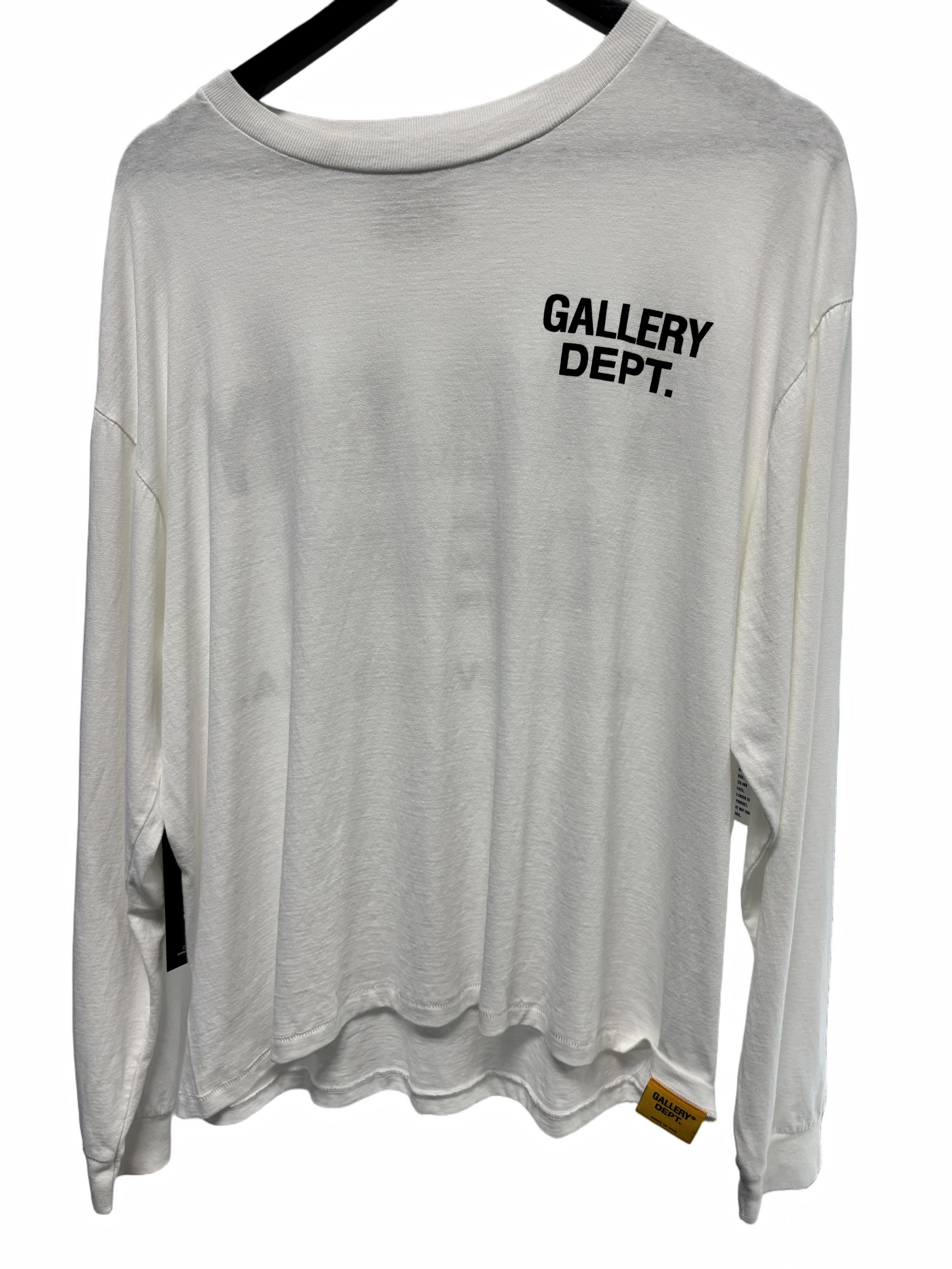 Gallery Dept. Souvenir L/S T-shirt White