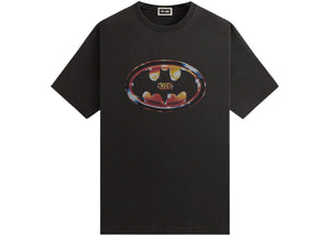 Kith X Batman Logo Vintage Tee Black