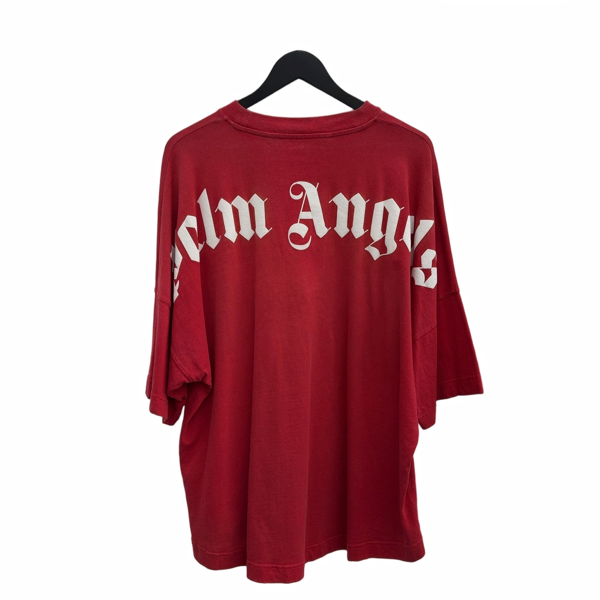 Palm Angels Logo Tee Red