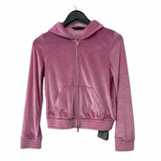 BALENCIAGA 'PINK' VELVET TRACK JACKET