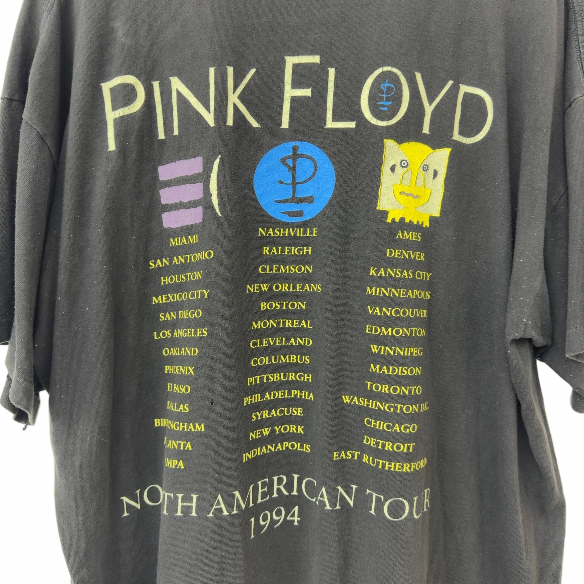Vintage 1994 Pink Floyd North American Tour Tee 