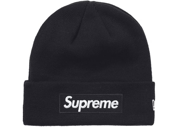 Supreme New Era Box Logo Beanie (FW21) Black