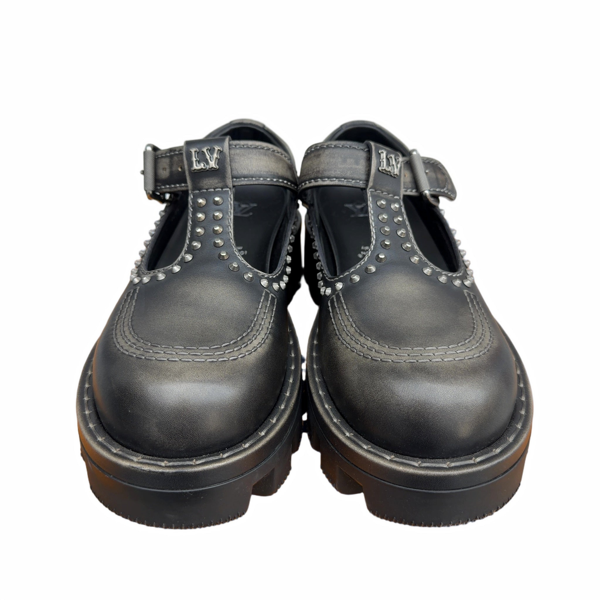 Louis Vuitton Checker Mary Jane Loafers