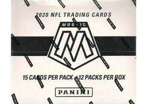 2020 Panini Mosaic Football Factory Sealed Cello Box