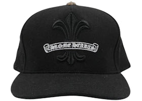 Chrome Hearts Fleur Snapback Trucket Hat Black