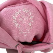 Chrome Hearts Red Logo Hoodie Pink