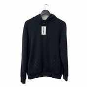 Louis Vuitton Monogram Circle Cut Hoodie Black