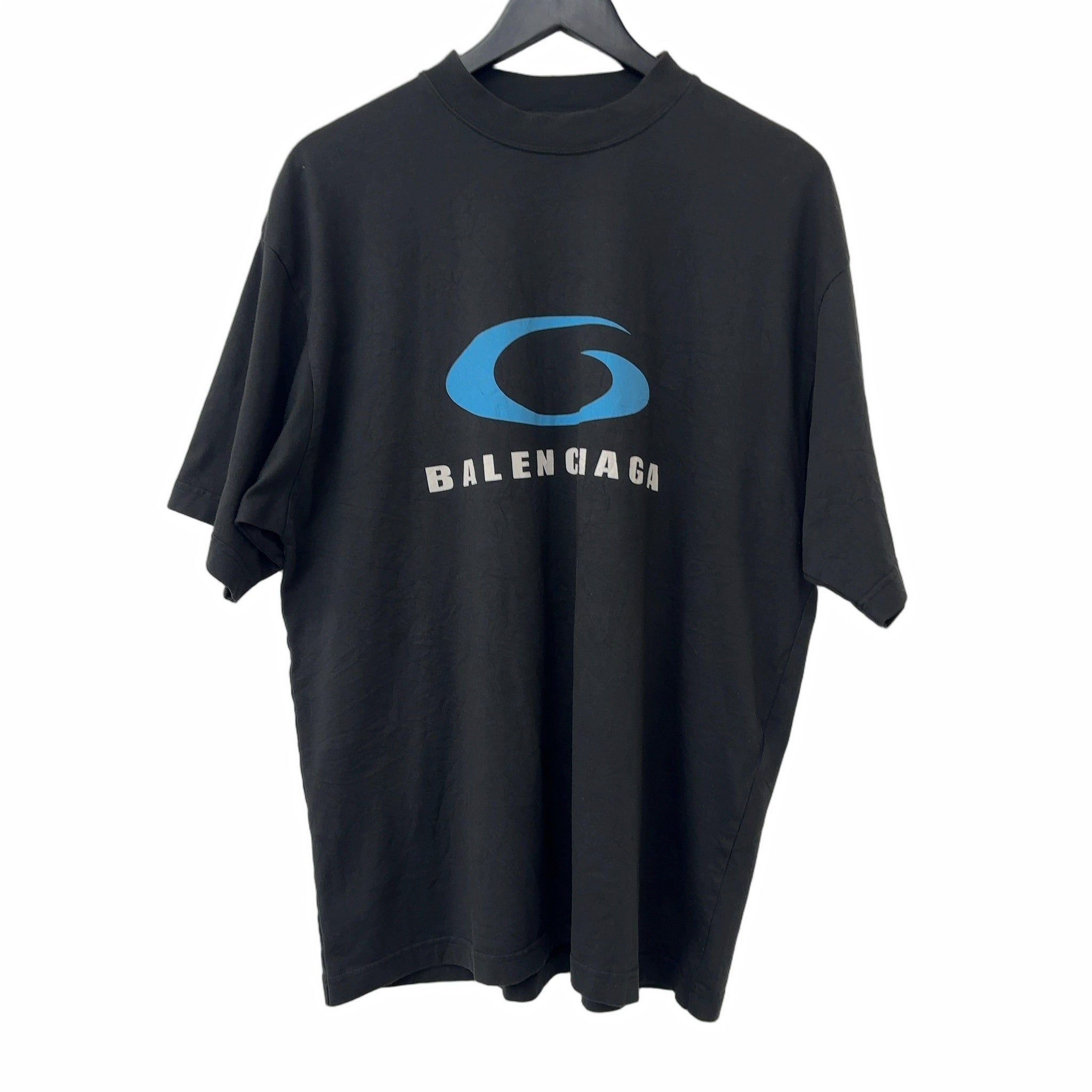 Balenciaga Loop Sports Icon Tee Black