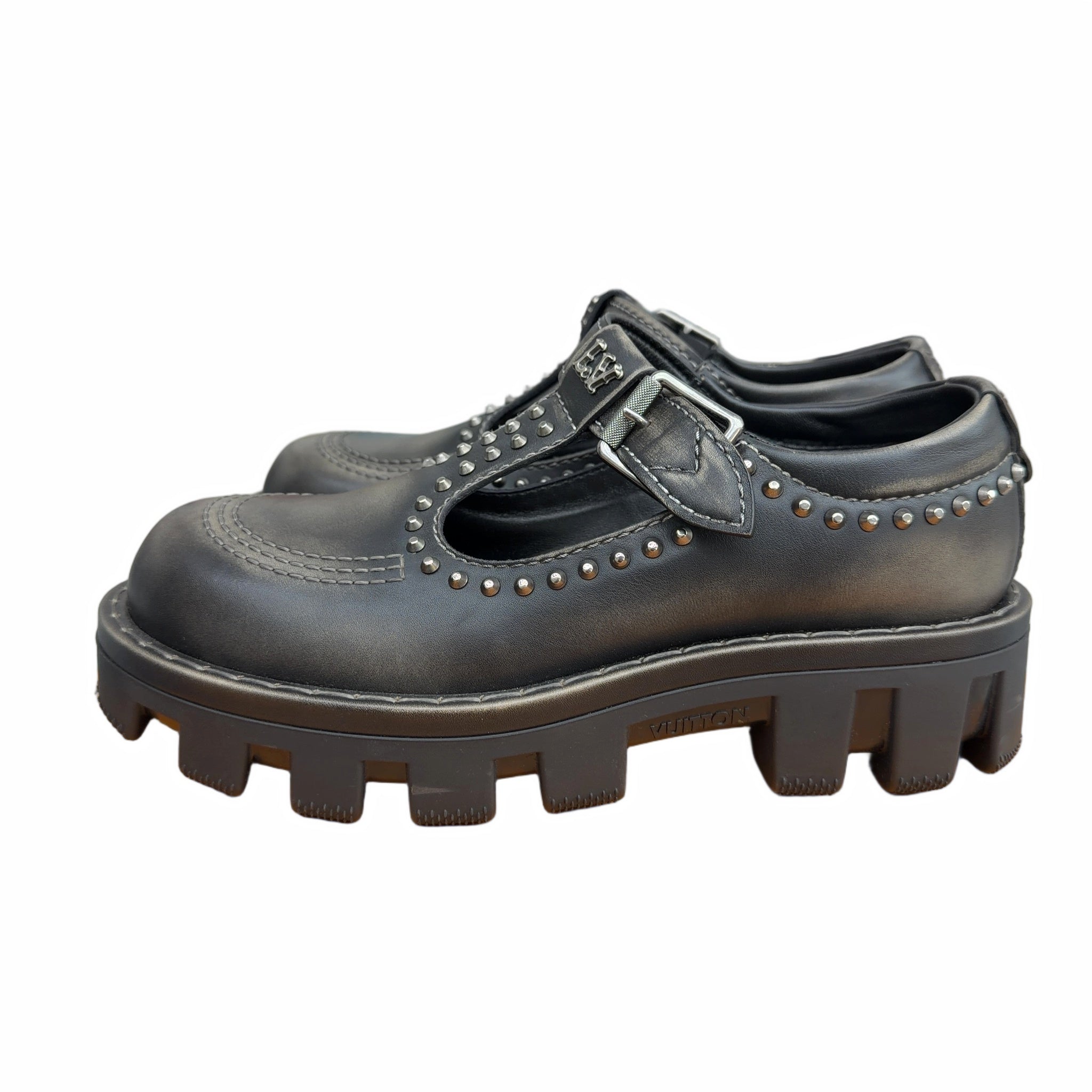 Louis Vuitton Checker Mary Jane Loafers