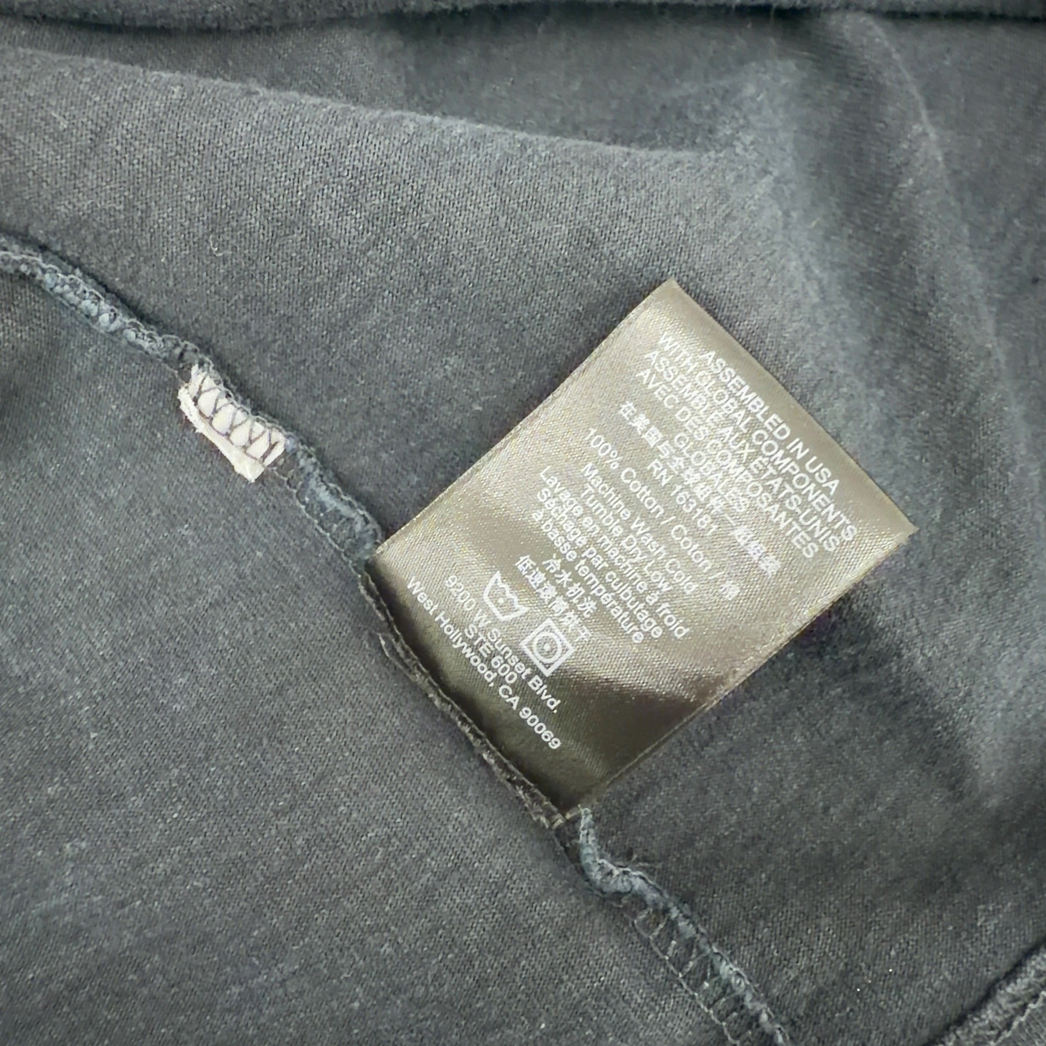 Rhude Sunset T-Shirt Vintage Black