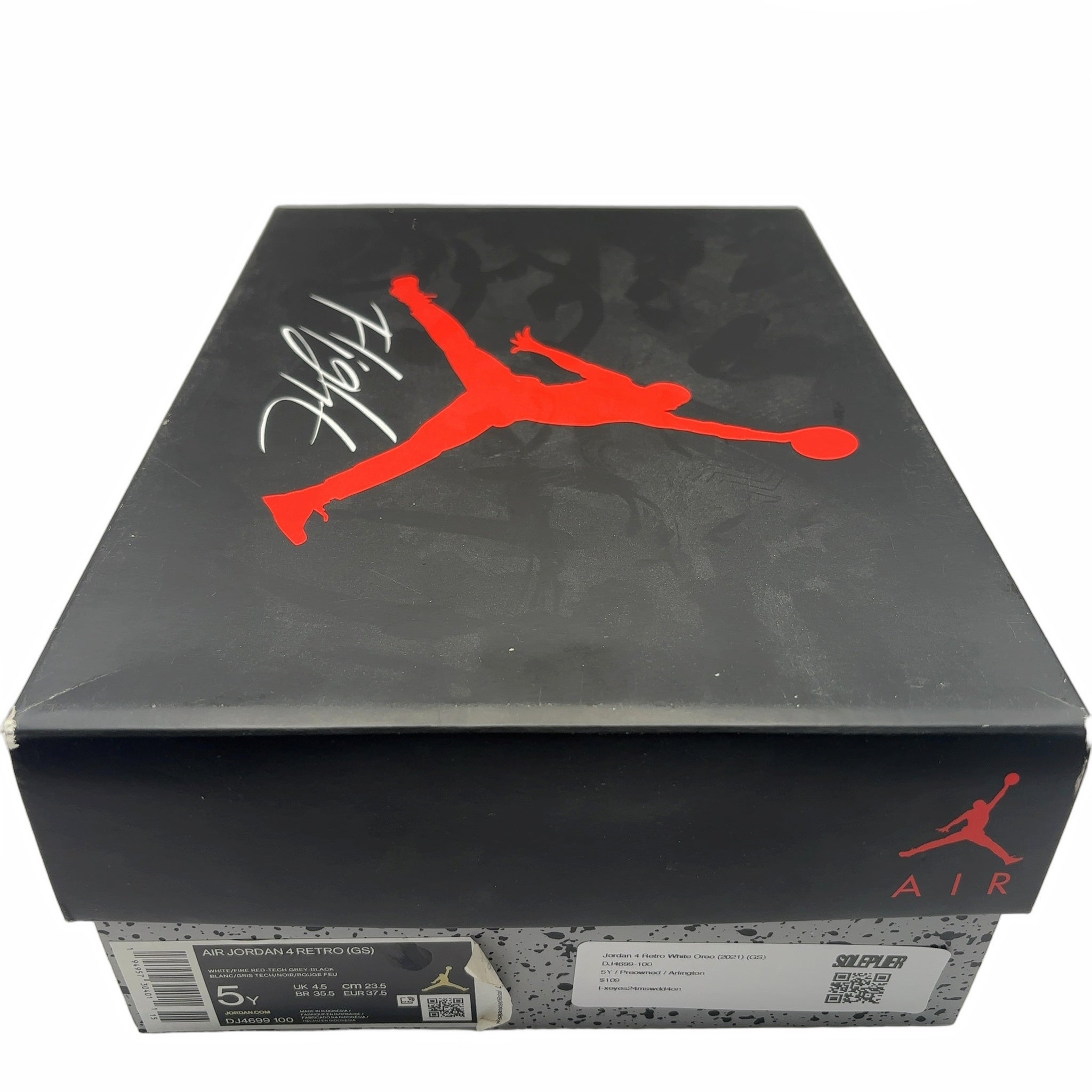 Jordan 4 Retro White Oreo (2021) (GS)